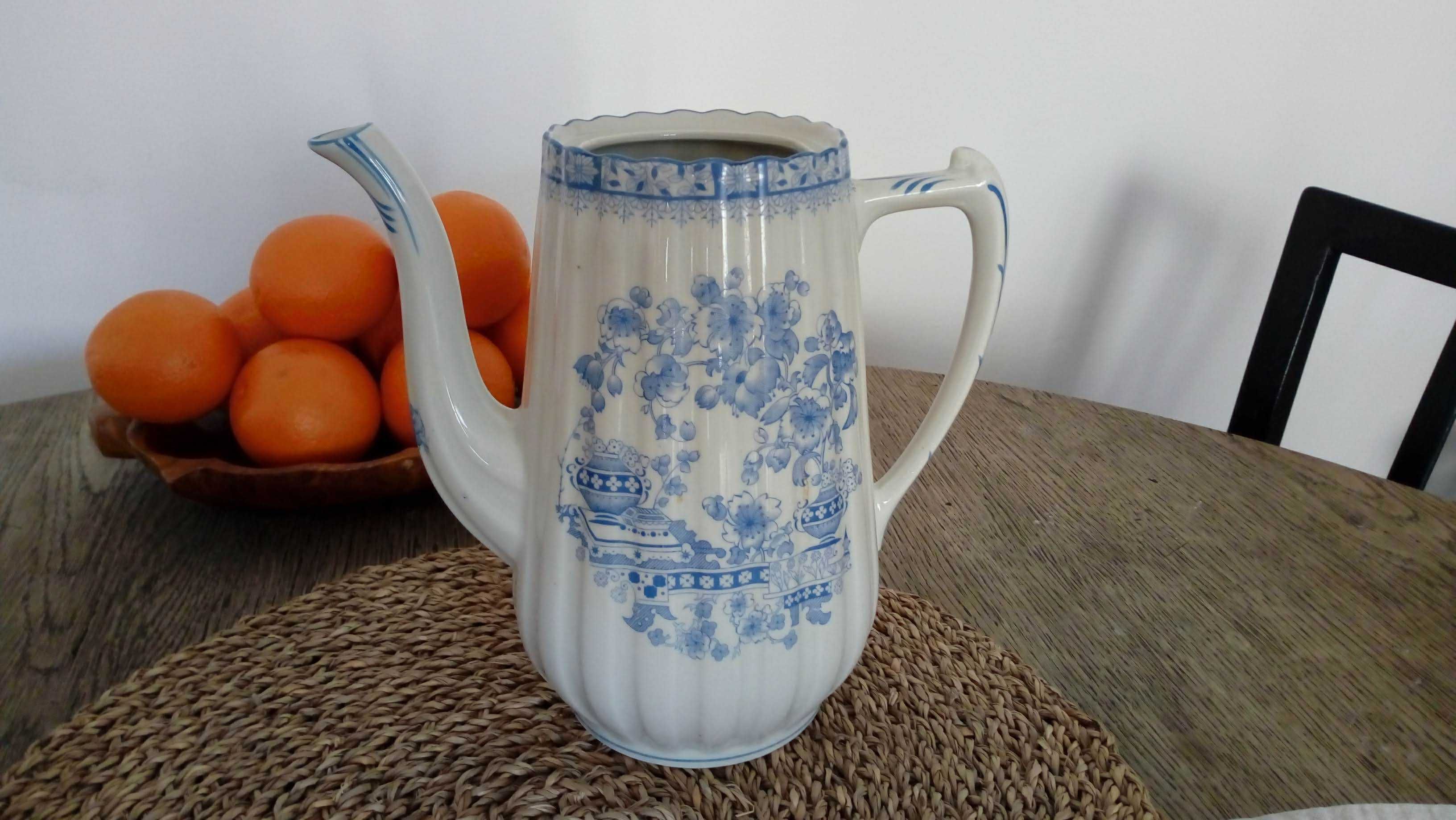 Porcelanowy dzbanek China Blau: Echt Tuppack Tiefenfurt