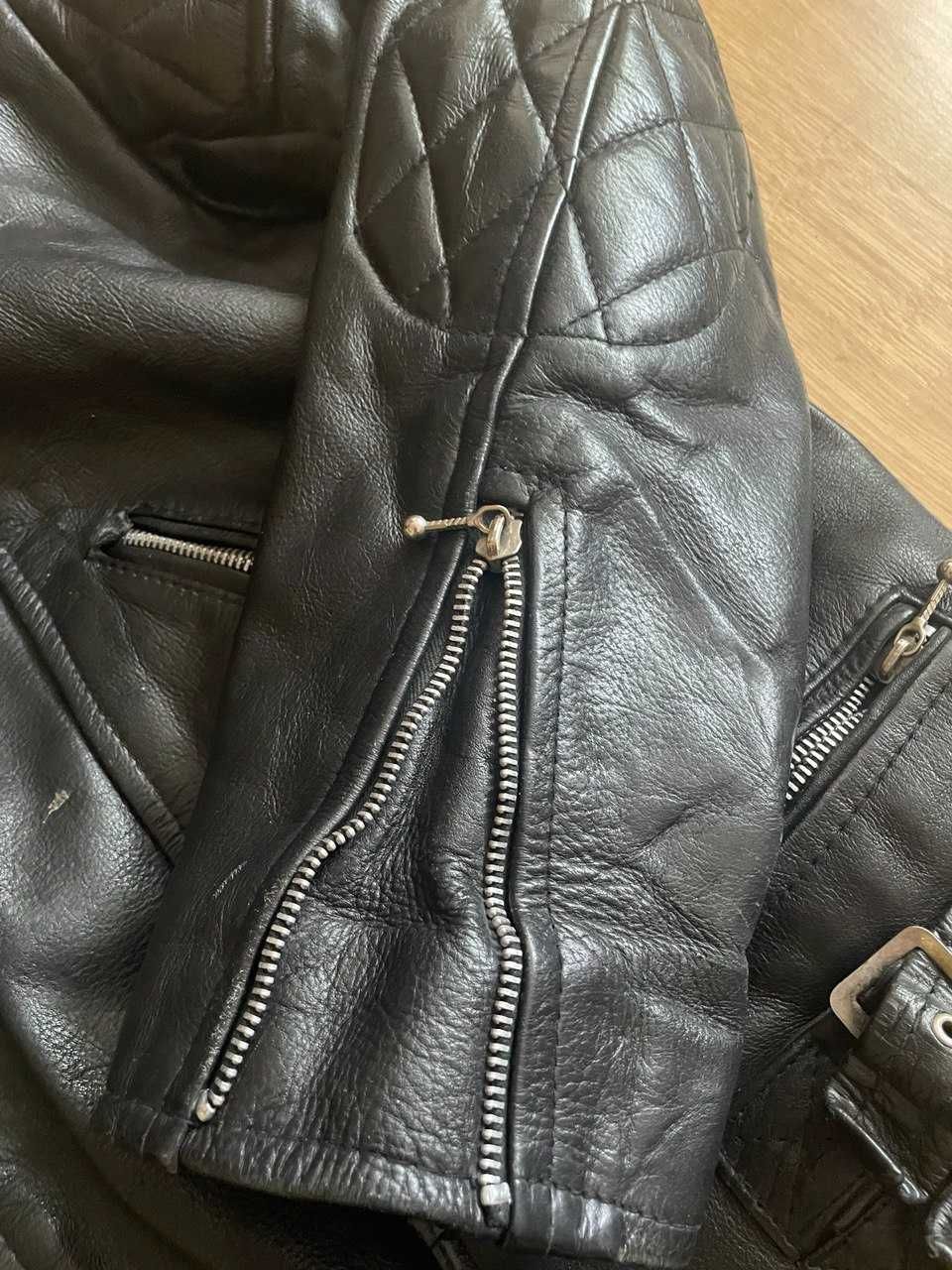 Байкерська куртка 100 % leather!