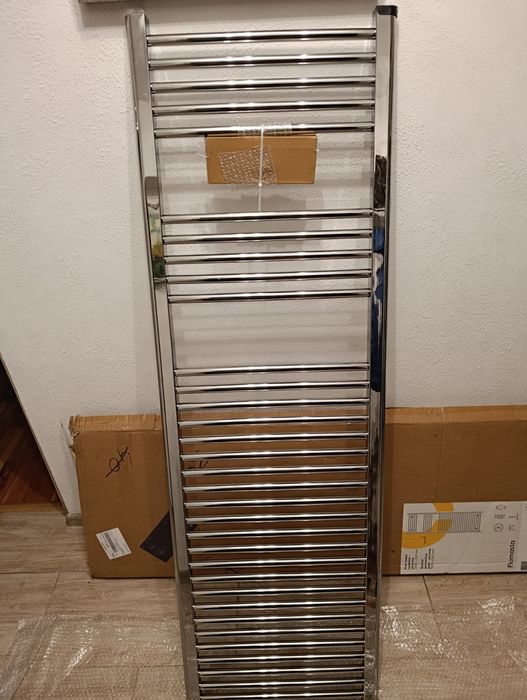 Grzejnik łazienkowy chromowany 1600x500 484W 1651BTU/484TF