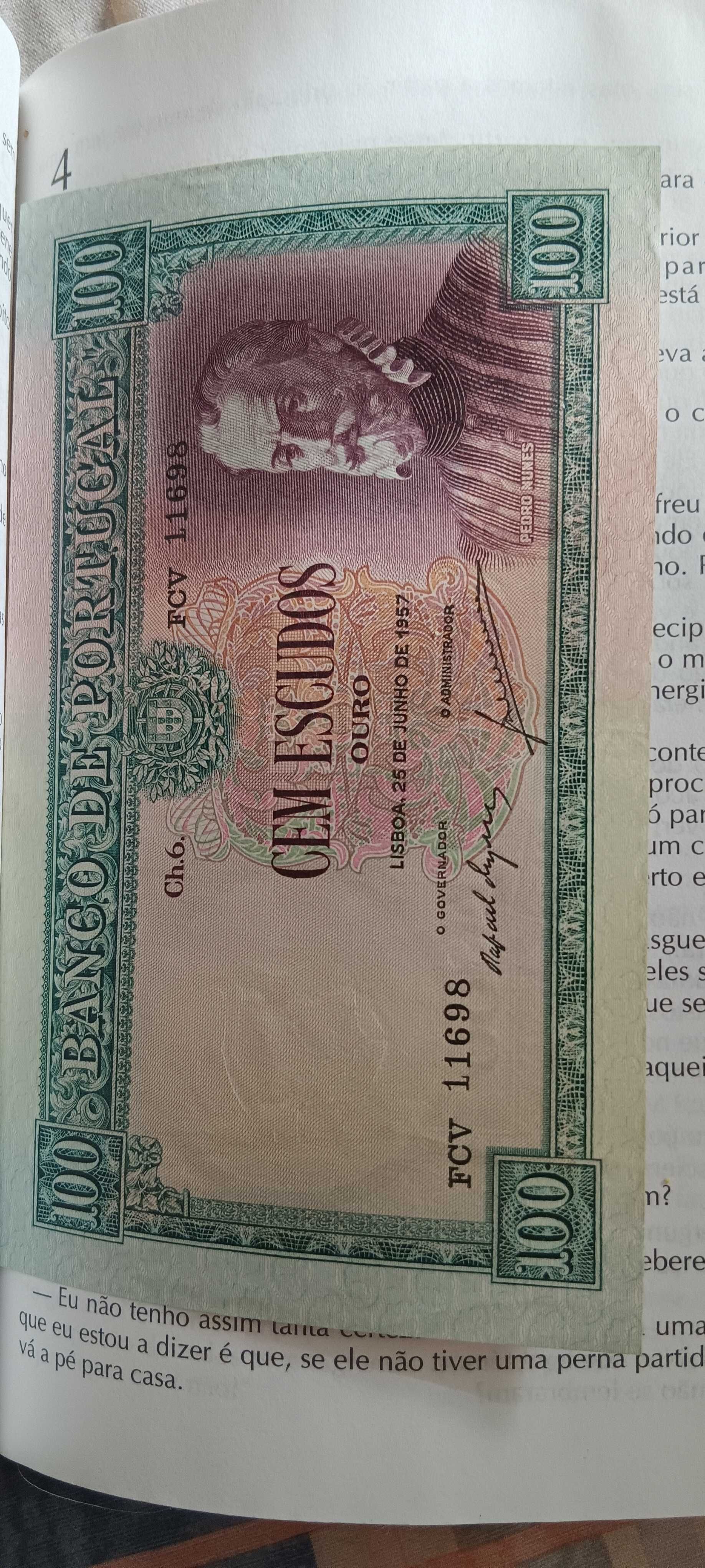 Vendo nota de 100escudos 1957