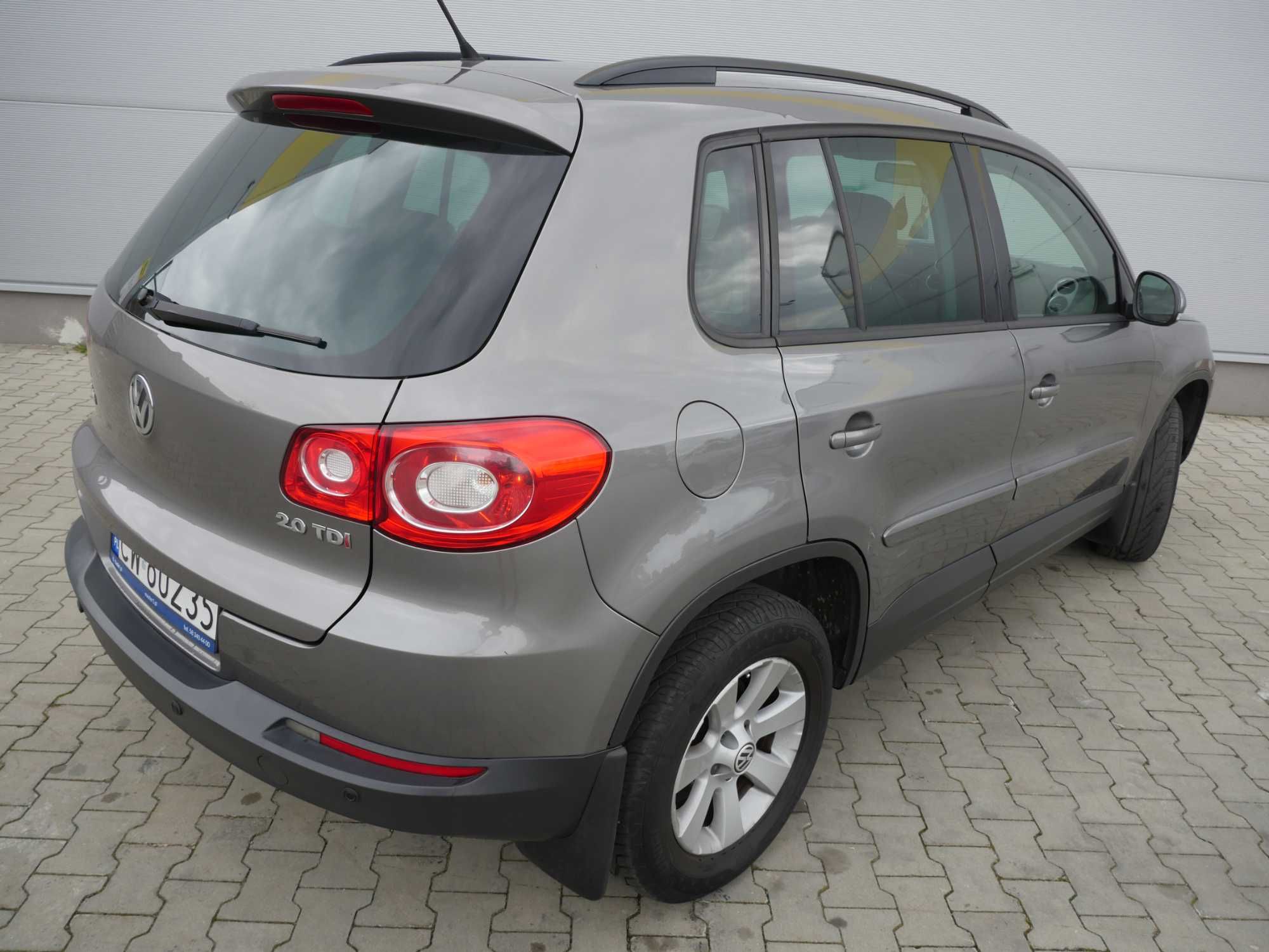 VW TIGUAN najmocniejszy DIESEL z napędem 4 motion SALON POLSKA klima