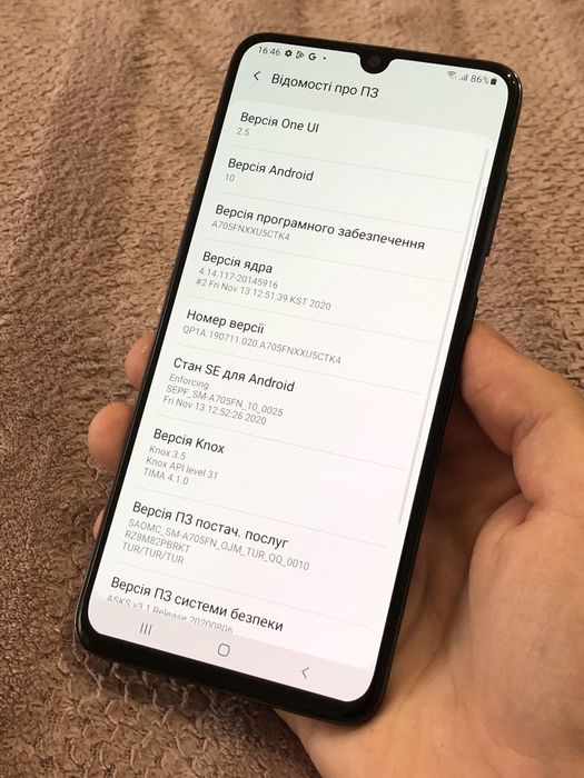 Телефон Samsung Galaxy A70 NFC 6/128gb #22