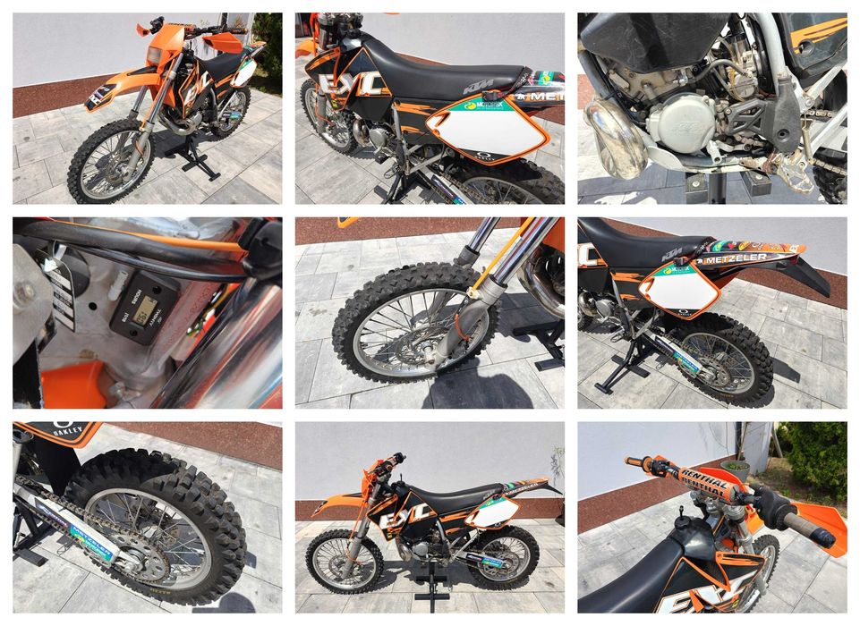 KTM EXC 200, 2T, 1998 r. FMF, raty na oświadczenie, transport!