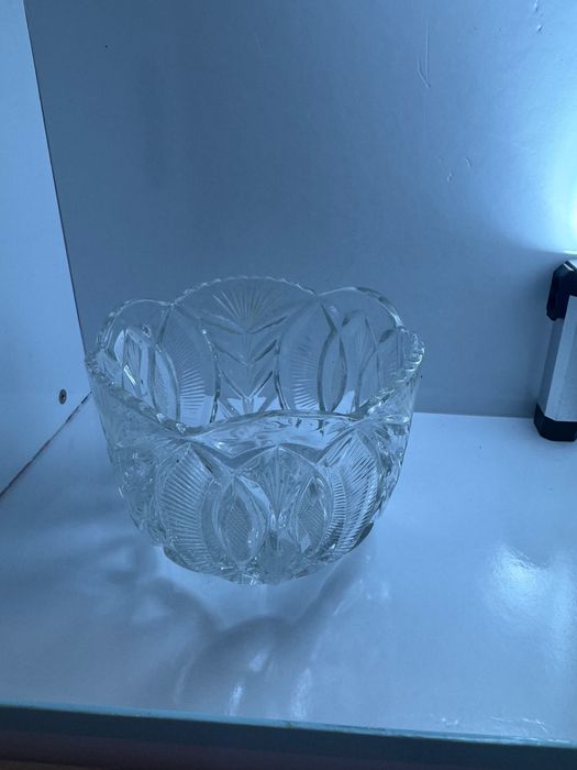 Новая хрустальная салатница