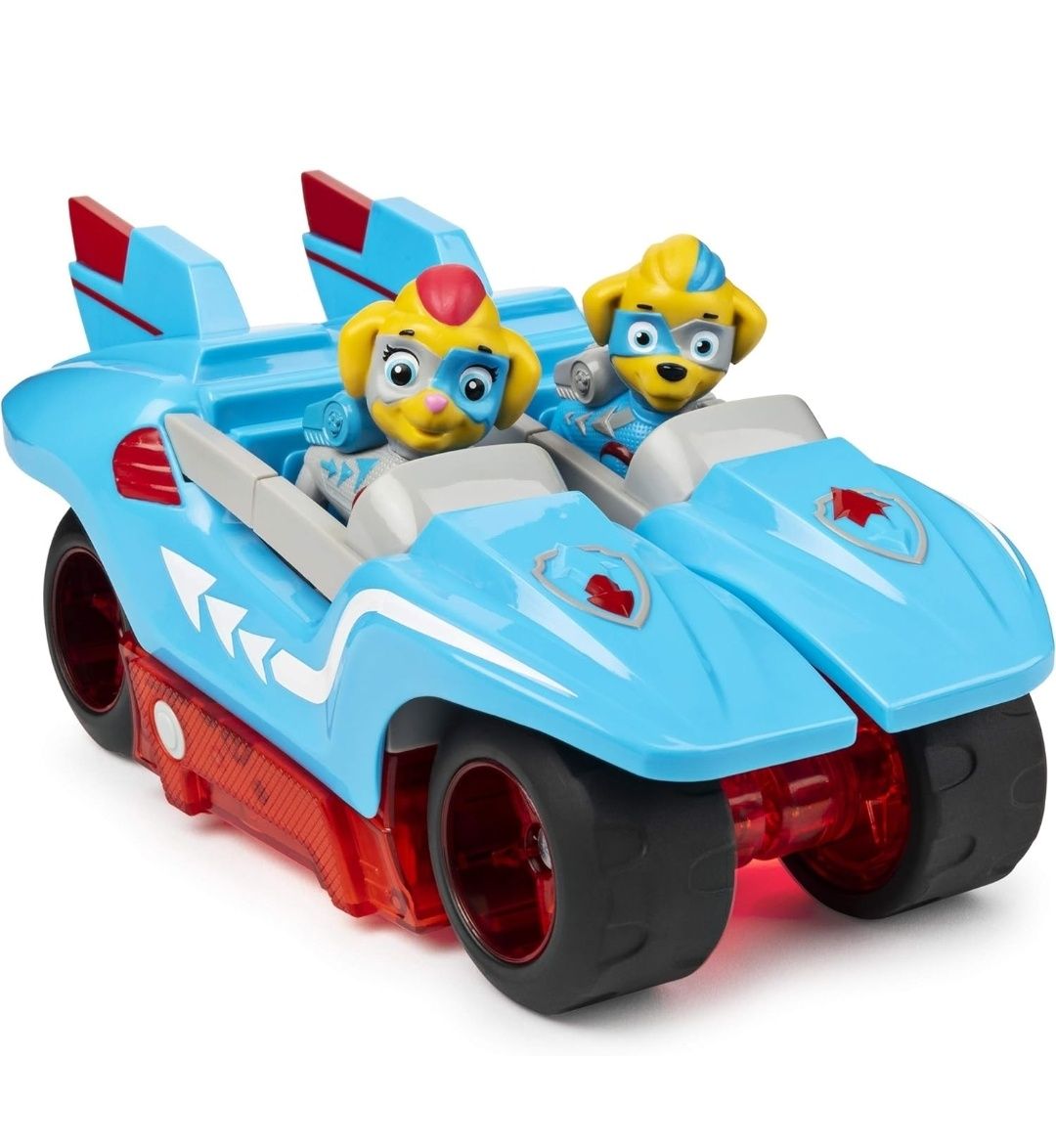 Игровой набор Paw Patrol Мегащенки Щенки-близнецы в спасительном автом