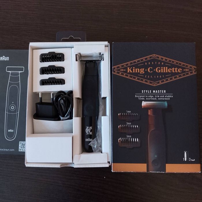 Тример для бороди King C. Gillette Style Master