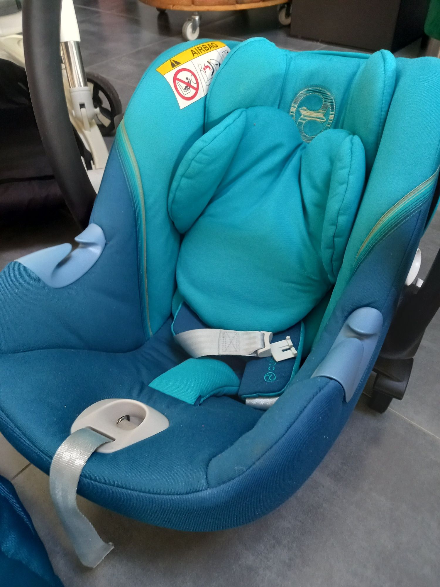 Wózek IBEBE ISTOP + nosidełko Cybex