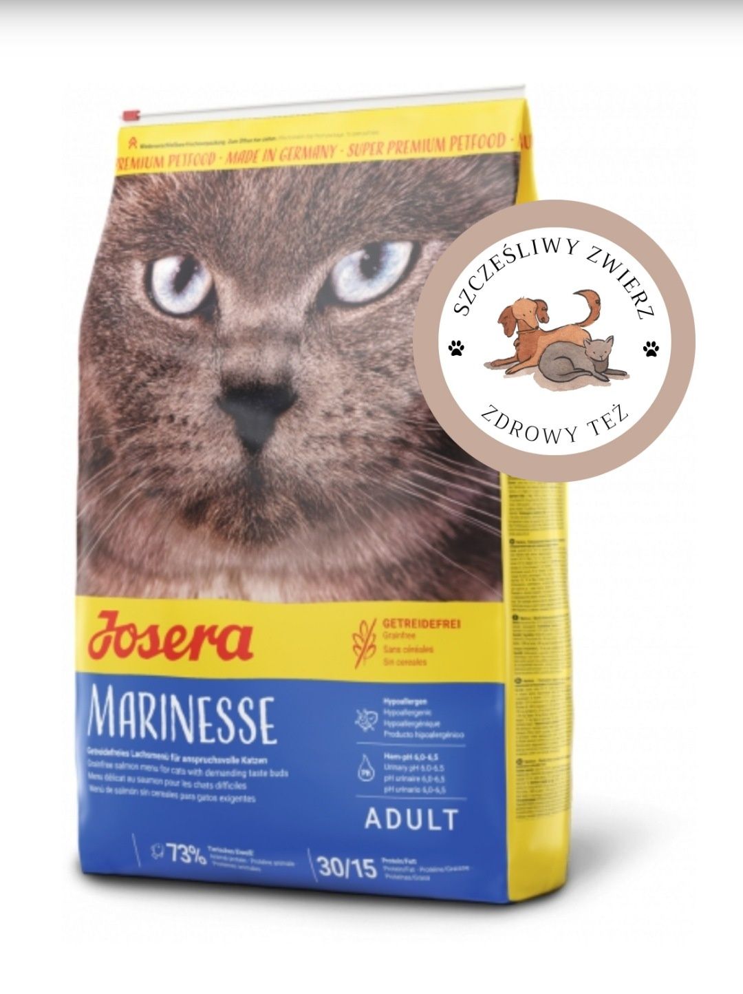 Josera Marinesse karma 2kg dla kota, hipoalergiczna