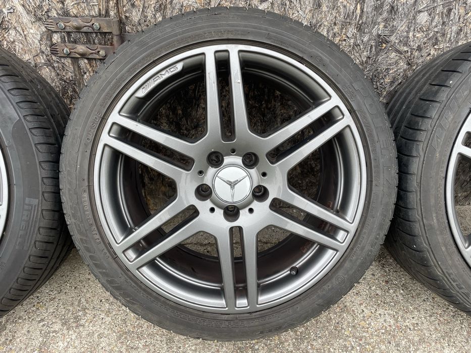 Felgi z oponami koła Mercedes AMG oryginalne 18”