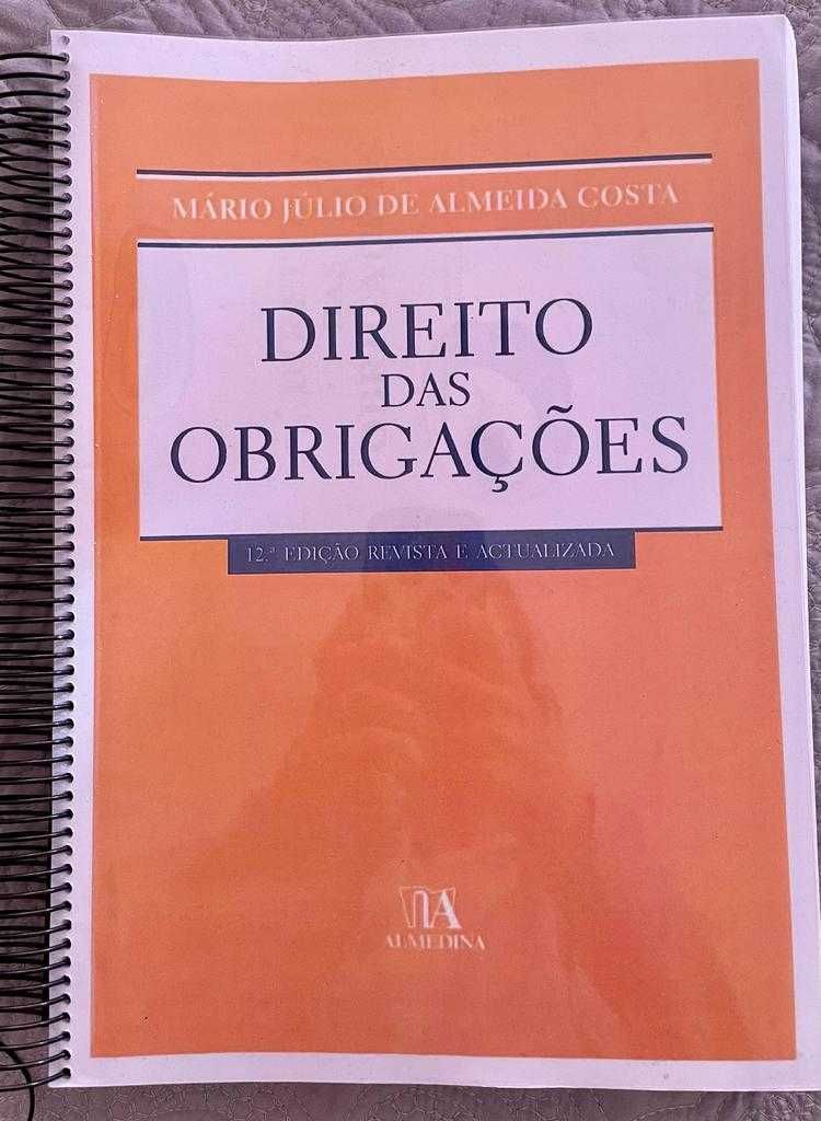 Direito das Obrigações - Mário Almeida Costa