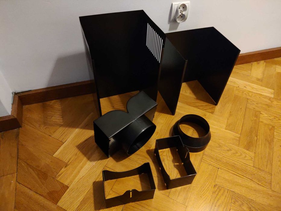 Okap kominowy BEKO HCA62541B Czarny, Dowóz