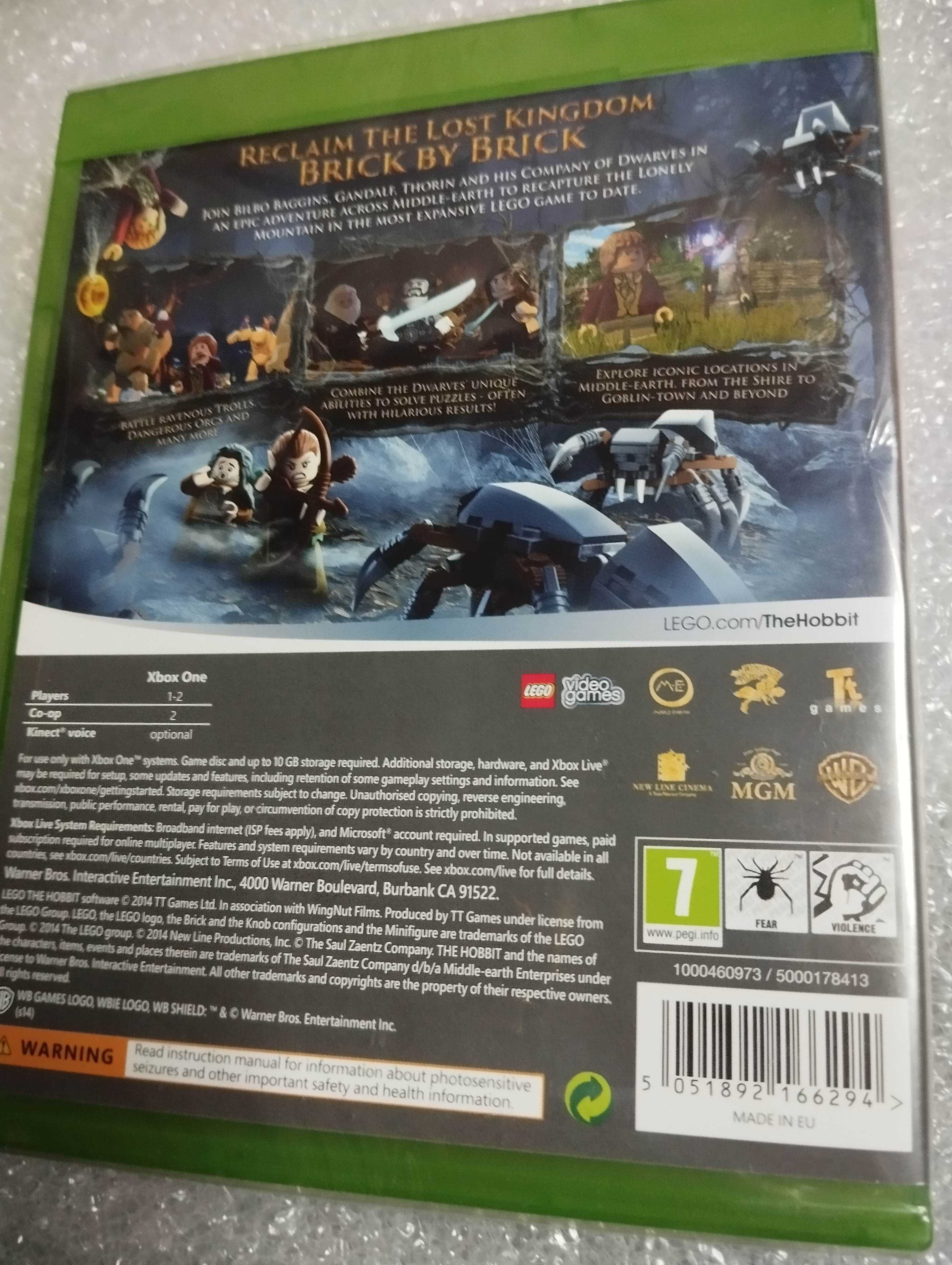 Xbox One - LEGO Hobbit - nowa w fabrycznej folii