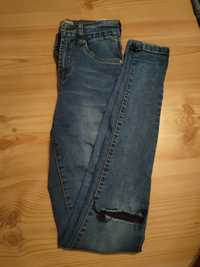 Spodnie jeansowe z wysokim stanem M. SARA JEANS
