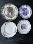Conjunto de pratos decorativos