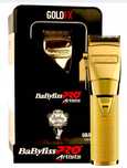 Babyliss Pro Maszynka do Strzyżenia Włosów Bezprzewodowa Gold ostrze s
