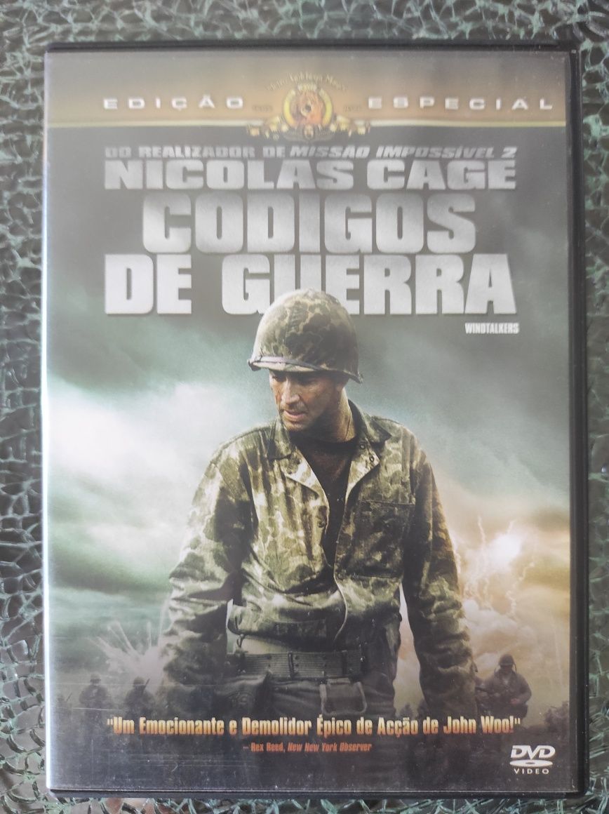 DVD Códigos de Guerra Nicolas Cage