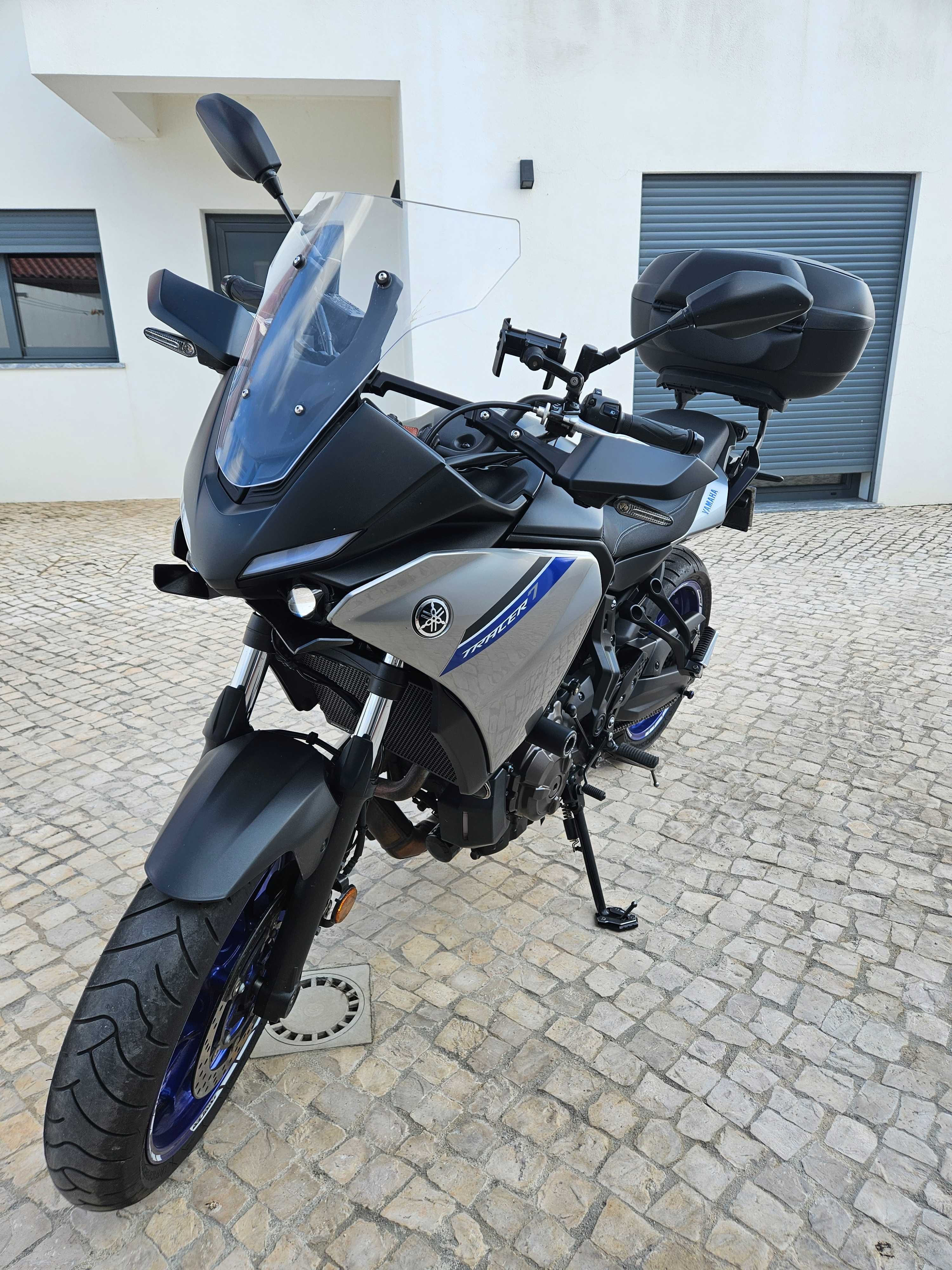 Yamaha tracer 7 de 2022, com 19000km