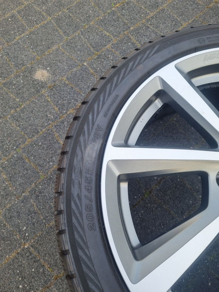 Mazda mx5 ND felgi 17" koła 4x100 opony zimowe