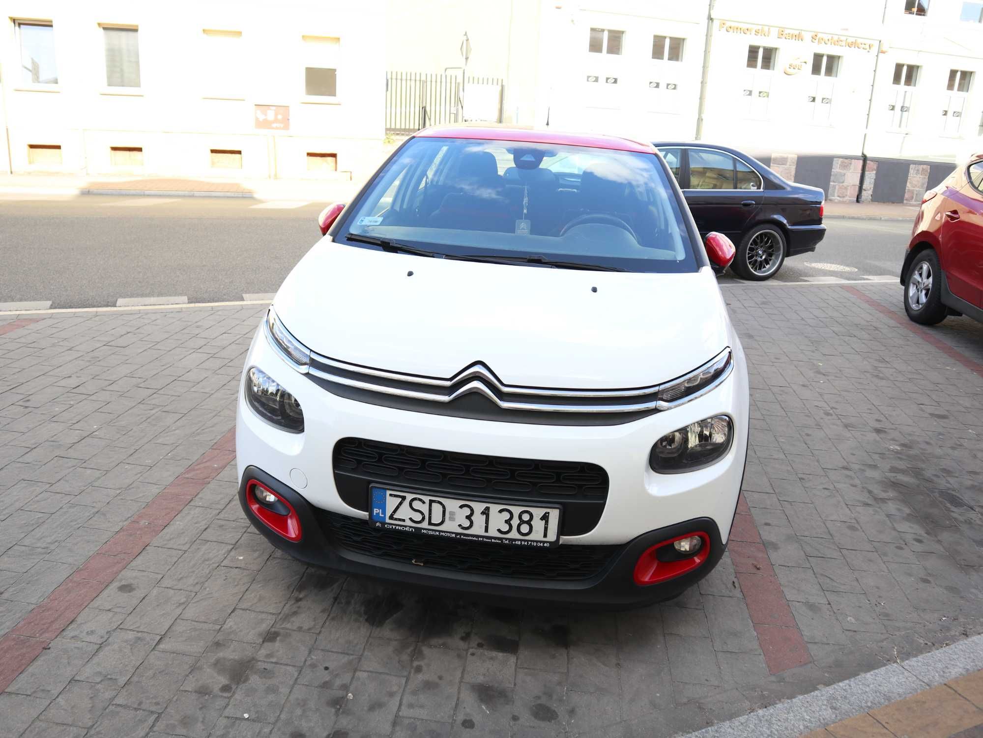 Citroen C3 Shine, 1,2 benzyna 2018 r.