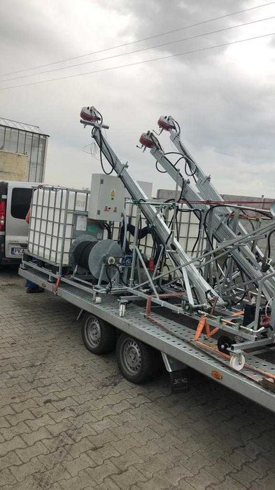 mycie szklarni elewacji kostki brukowej kurników magazynów