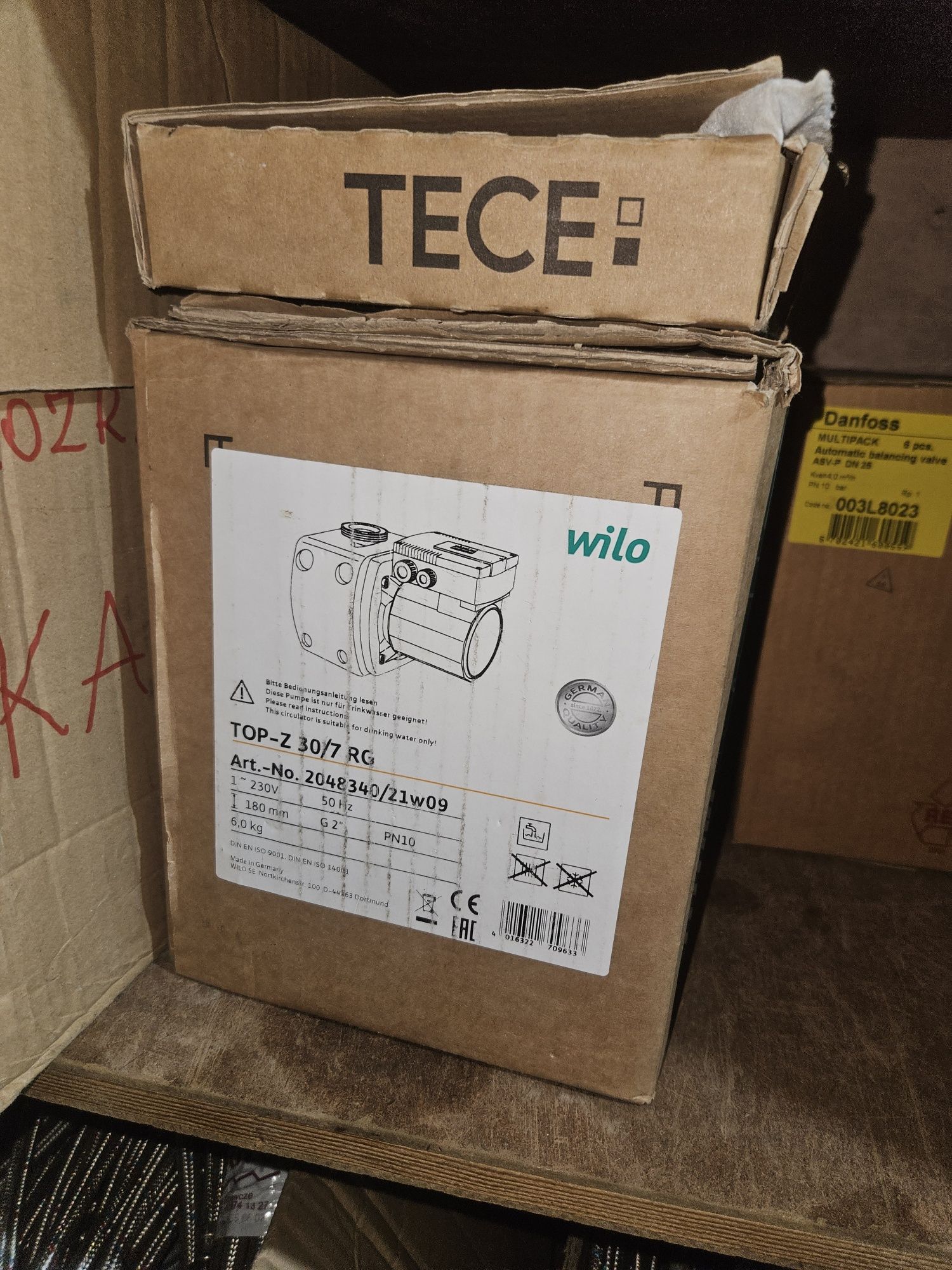 Pompa Wilo Yonos Top-z 30/7 nowa pompa wody uzytkowej