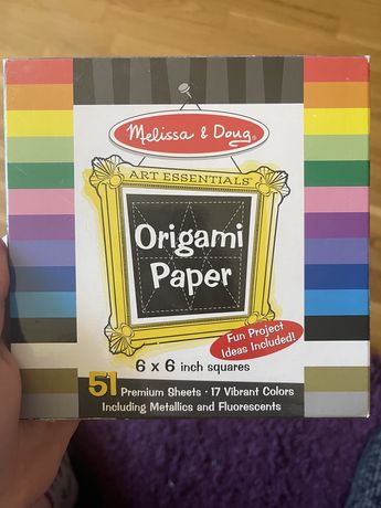 Бумага для оригами 6”*6” 51 лист