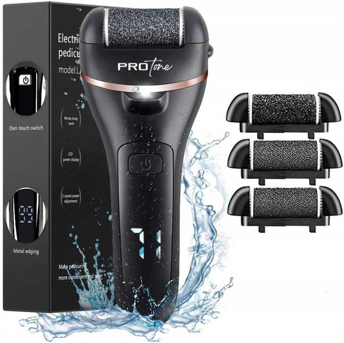 Электрическая пемза для ног чёрный Польша