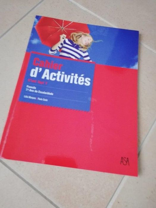 Cadernos atividades 7º ano (Novos/ várias disciplinas)