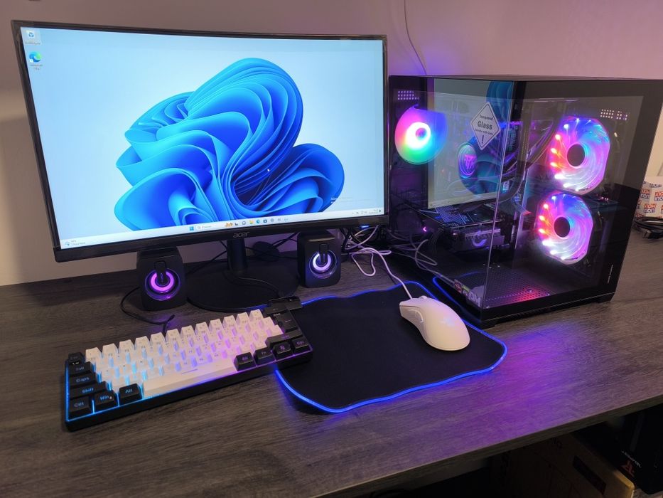 PC Gaming R5 32 Ram+ Ecrã+ Periféricos 3x S/ Juros