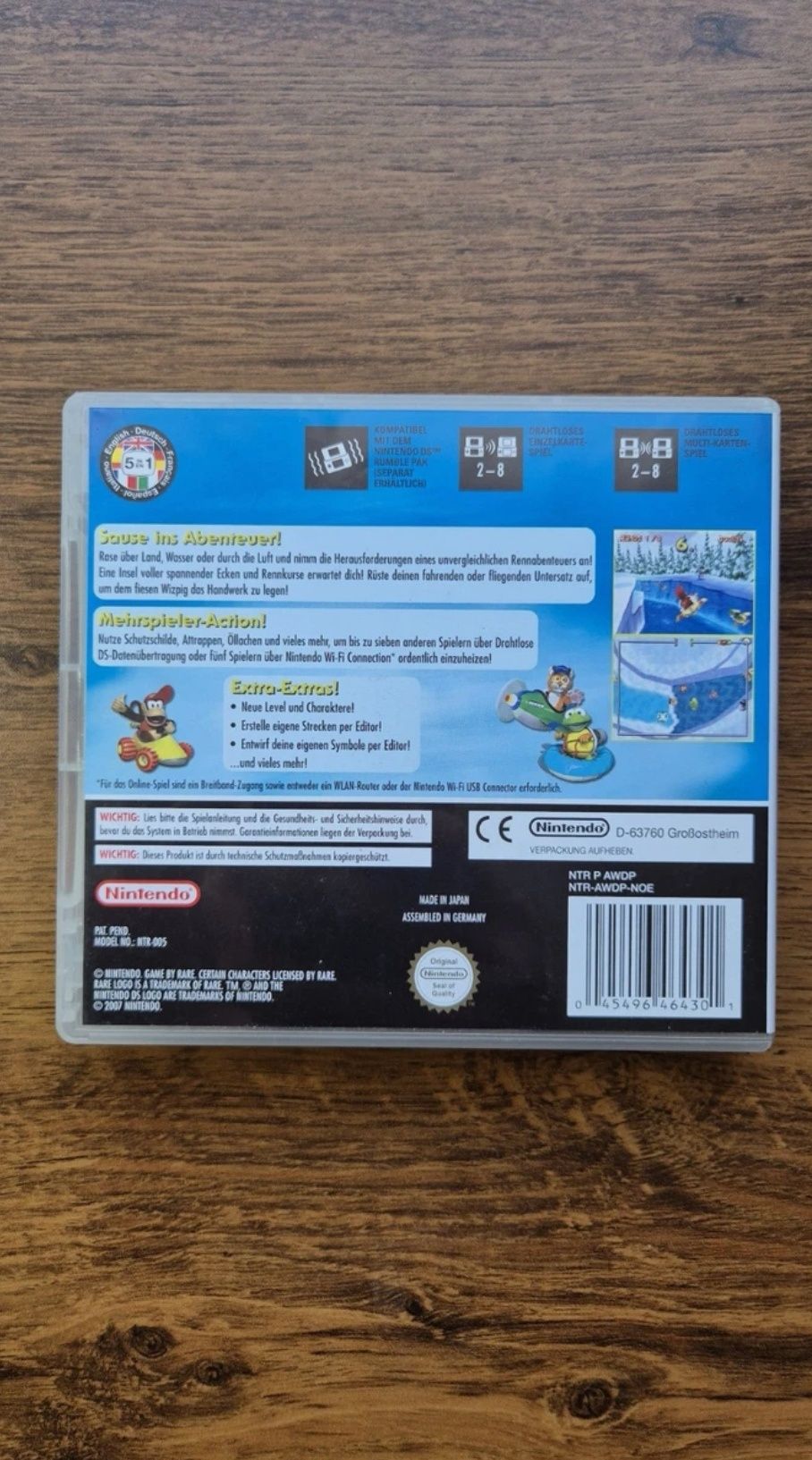 Gra Nintendo DS - Diddy Kong Racing DS - FR - Complet
