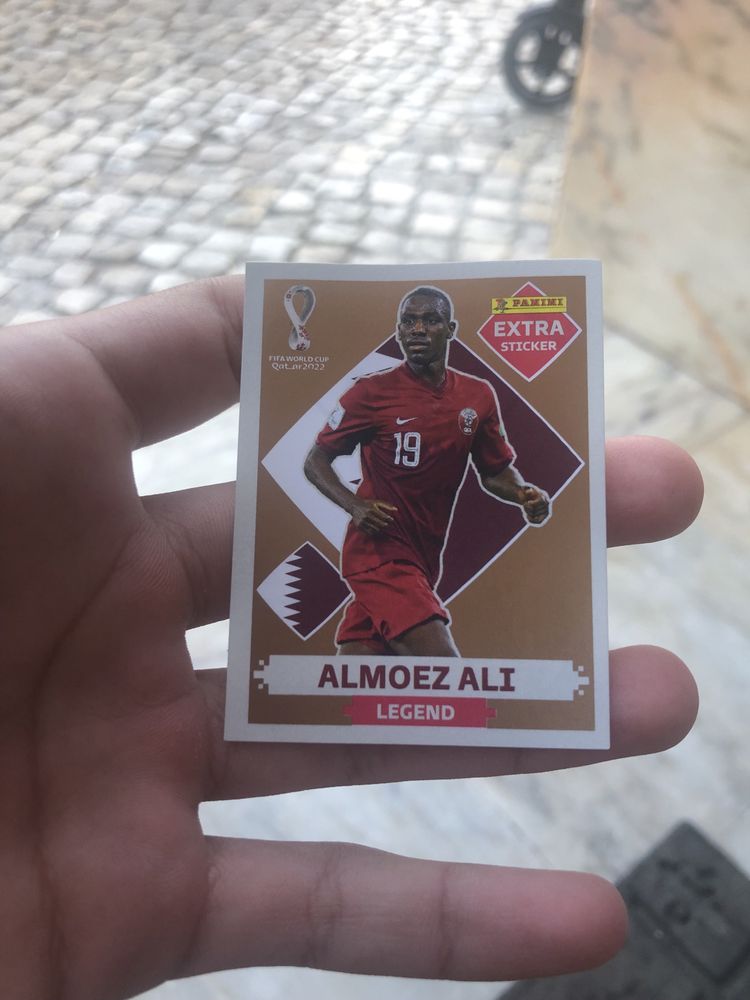 Cromo Mundial Qatar 2022-cromo especial-ALMOEZ ALI