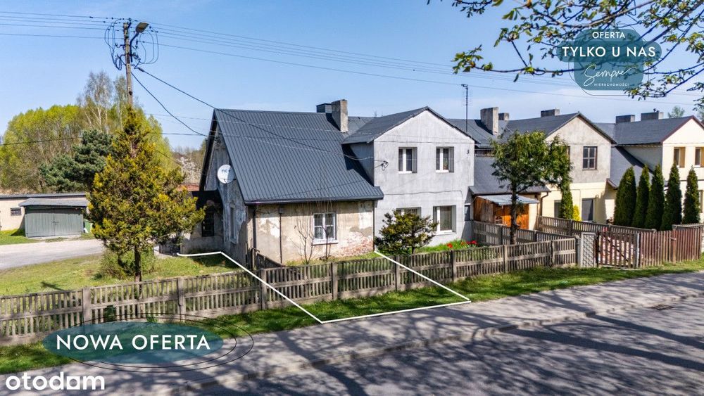 Bezczynszowe z ogródkiem 15 minut Pabianice!