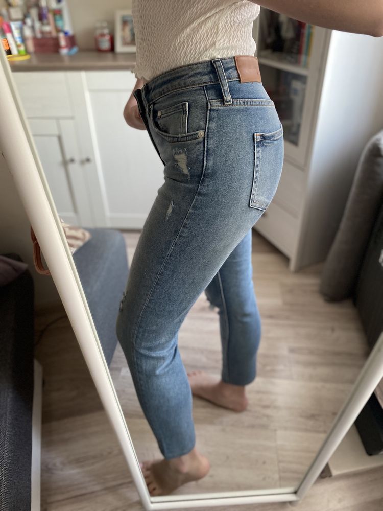 Jeansy h&m S 36 M 38 girlfriend