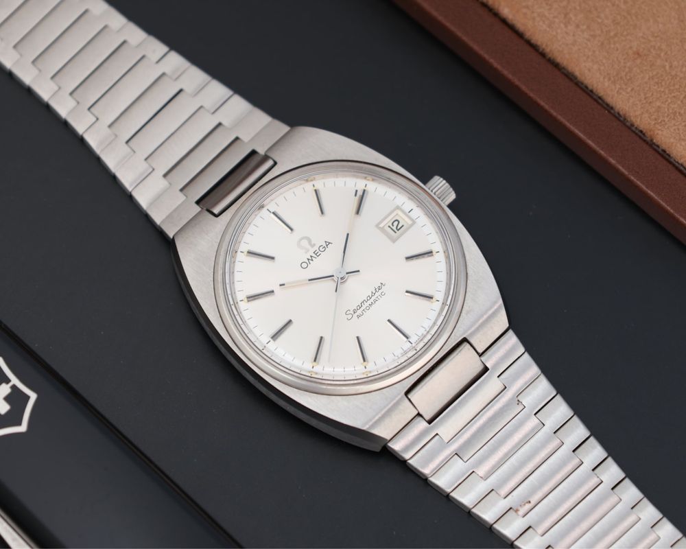 Piekny zegarek meski Omega Seamaster jak nieuzywany