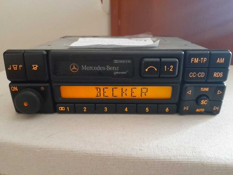 Radio Mercedes Becker Special w124 w201 r129 w140 w126 w210 w202