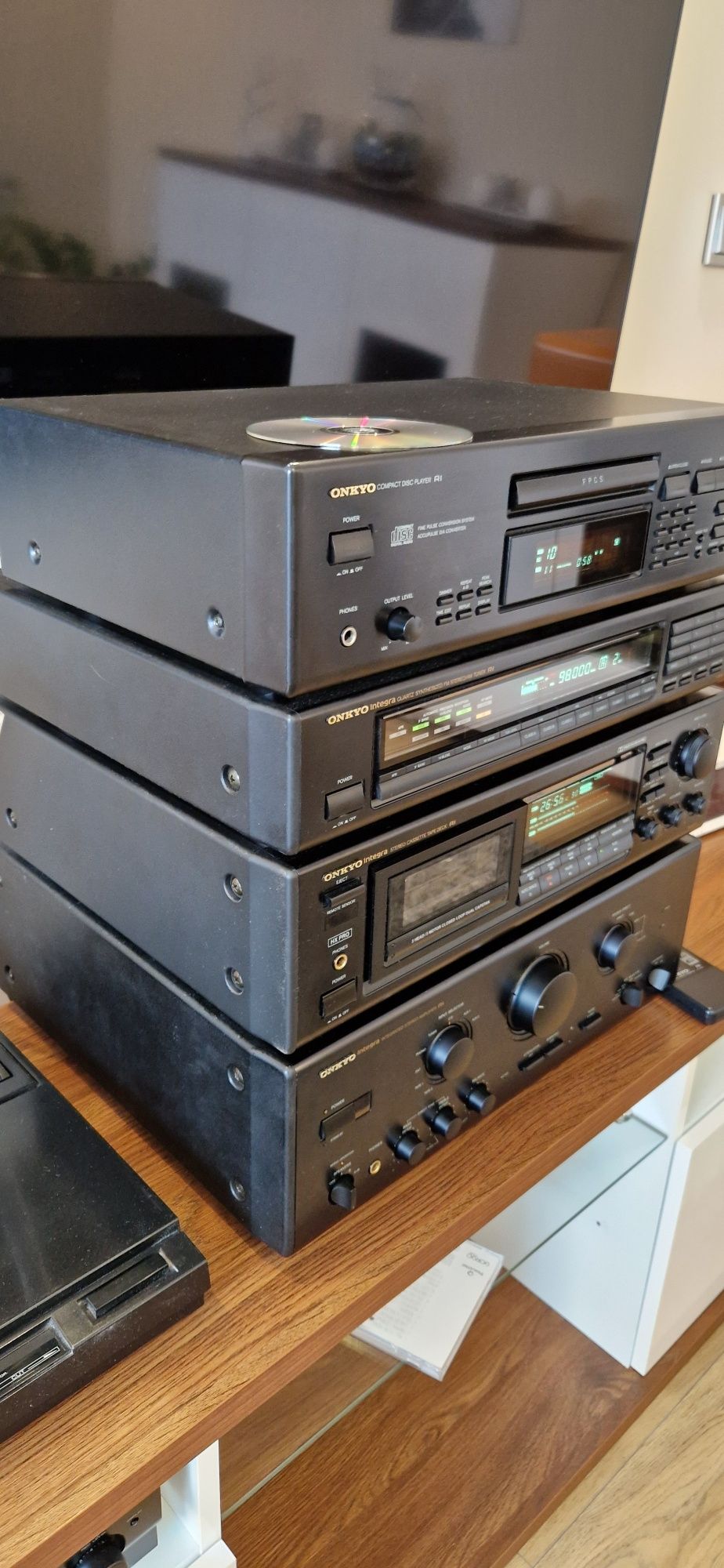 Wieża Onkyo Integra Wzmacniacz A8870 , CD, Deck, Tuner