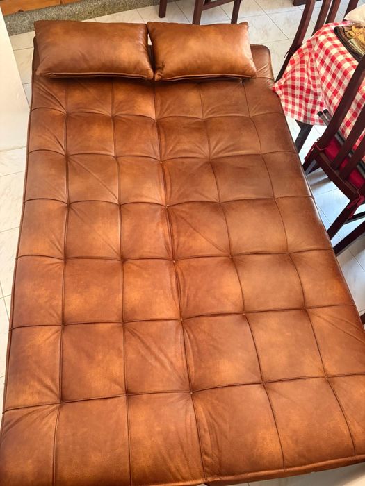 Sofá Cama Castanho