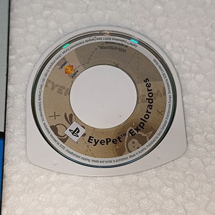 Eyepet Adventures Sony PSP PlayStation Portable Necessita de Câmara