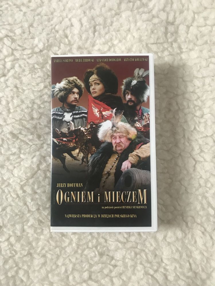 Stara kaseta, film na kasecie VHS - Ogniem i mieczem, J. Hoffman