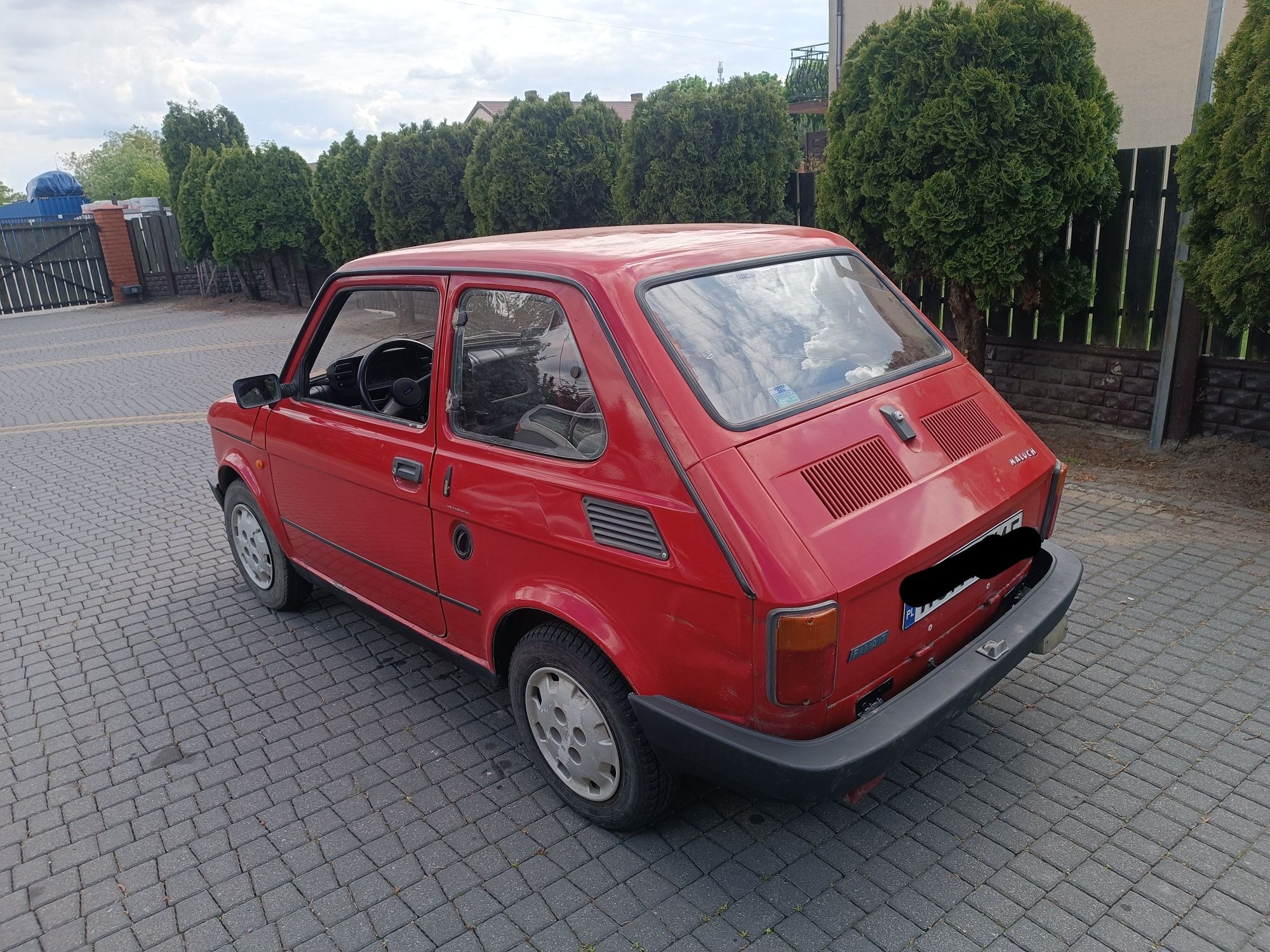 Fiat 126p Maluch zamiana zamienię motocykl quad cross prl auto bus