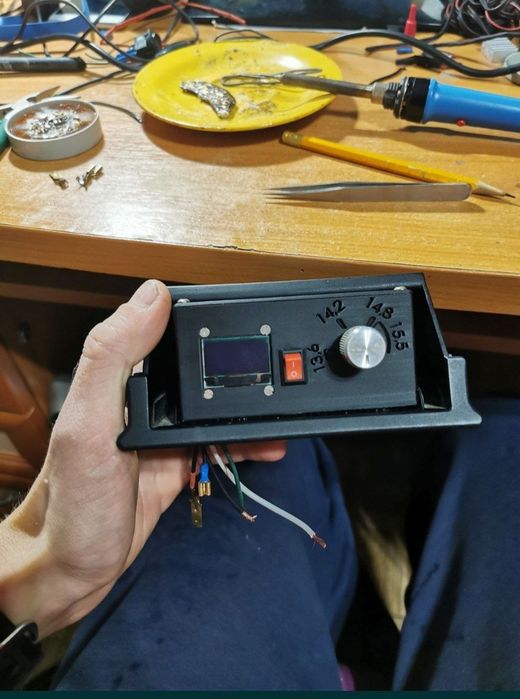 Салонный выносной регулятор генератора авто 12-28В. Valeo wps alphard