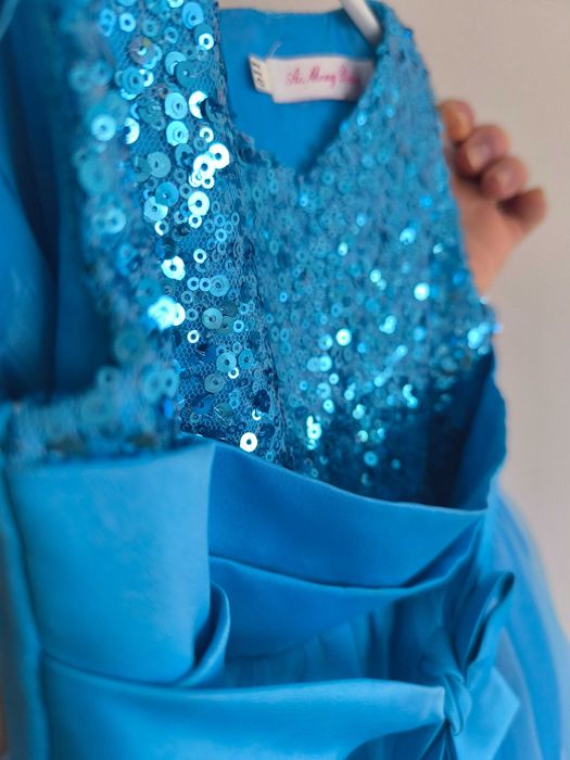 Vestido de cerimónia para menina de 3 anos (110cm)