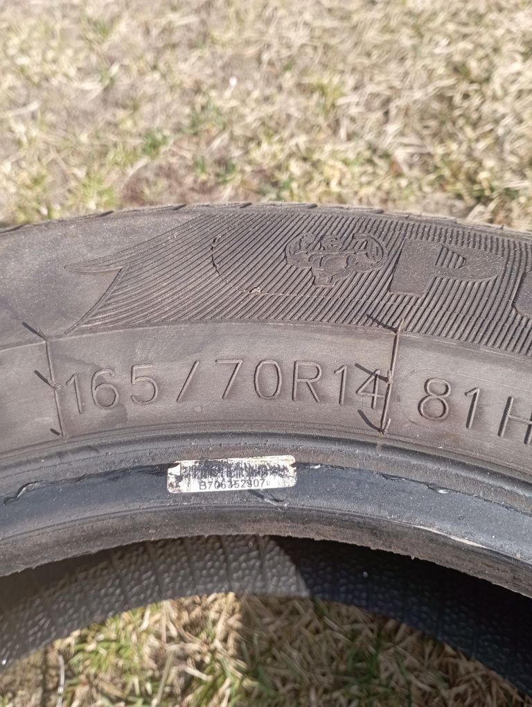 Opony  letnie 165/70 R14