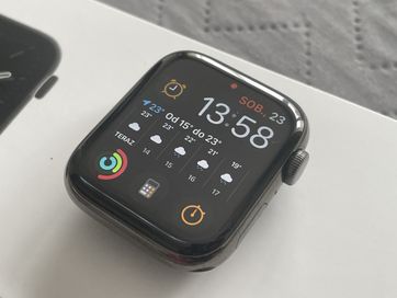 Apple Watch Szafir 6 44mm cellular Stainless steel Najdroższa weesja