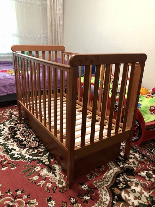 Дитяче ліжечко Верес із шухлядою!!!