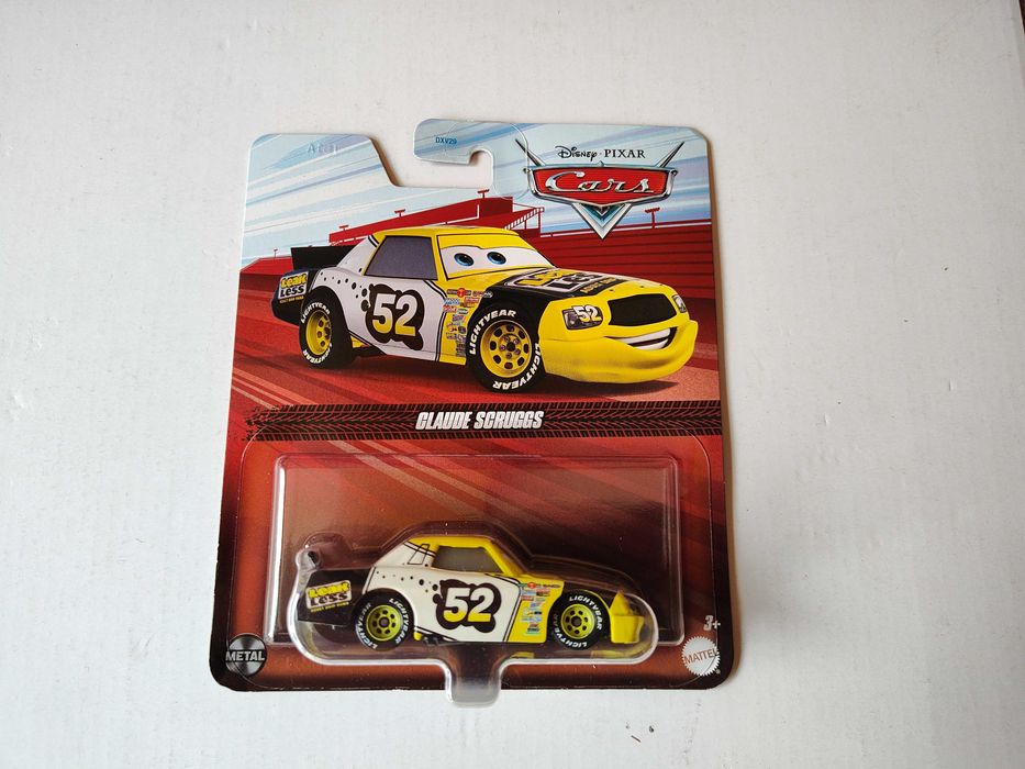 Klaudiusz 52 Cars Disney mattel Auta