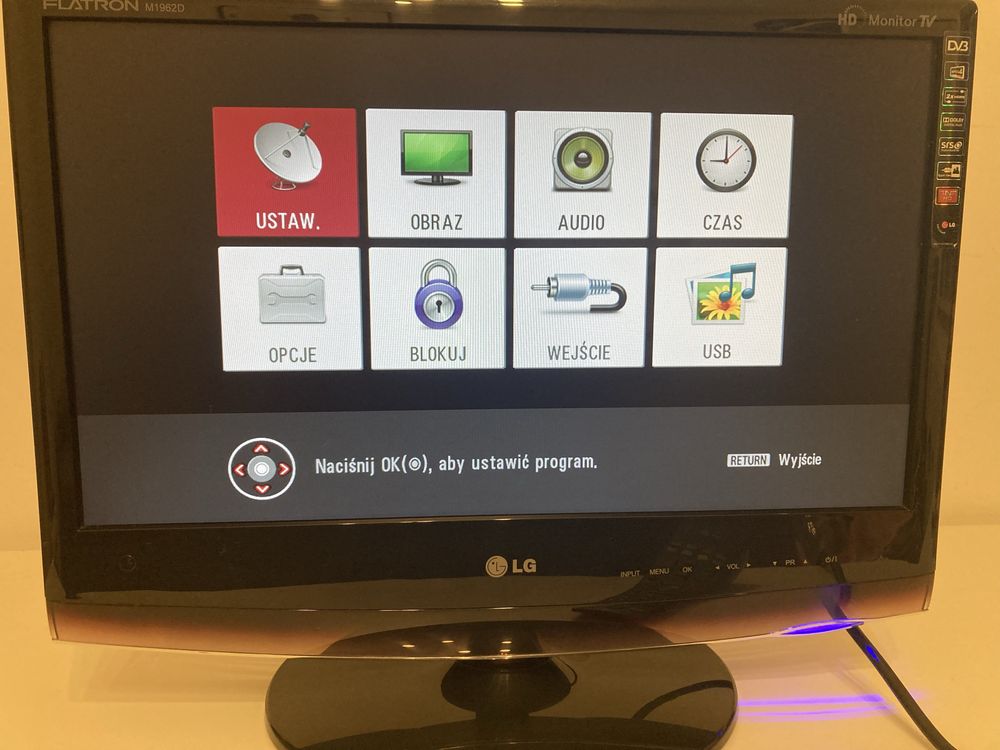 LG FLATRON 19 M1962DL Monitor z funkcją TV