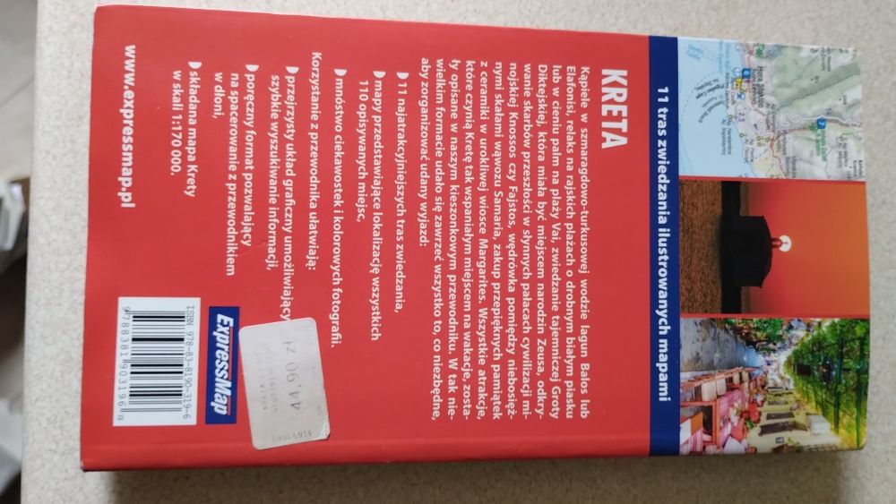 Kreta przewodnik turystyczny i mapa