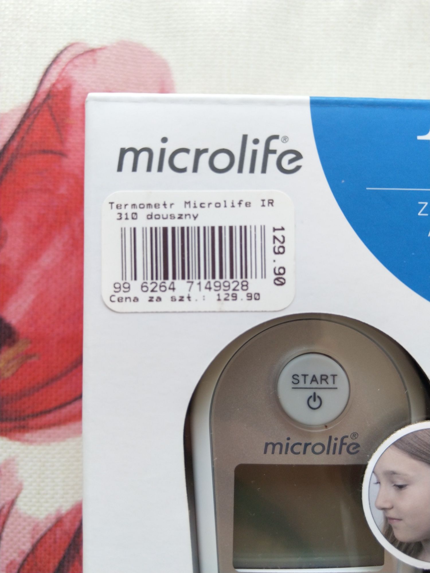 Termometr douszny Microlife IR 310