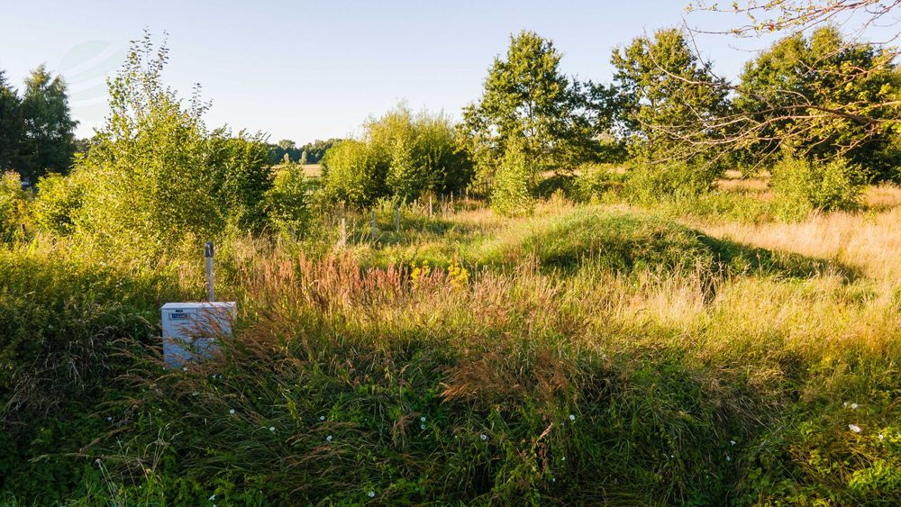 Działka budowlana 1300 m² z pozwoleniem na budowę – Rusko k. Darłowa